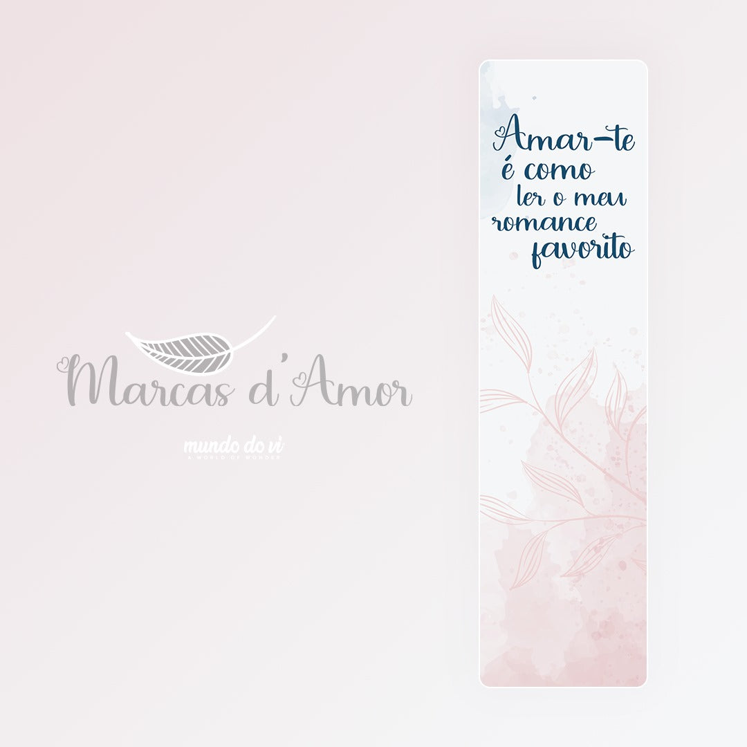 Marcadores de livro - Dia dos Namorados