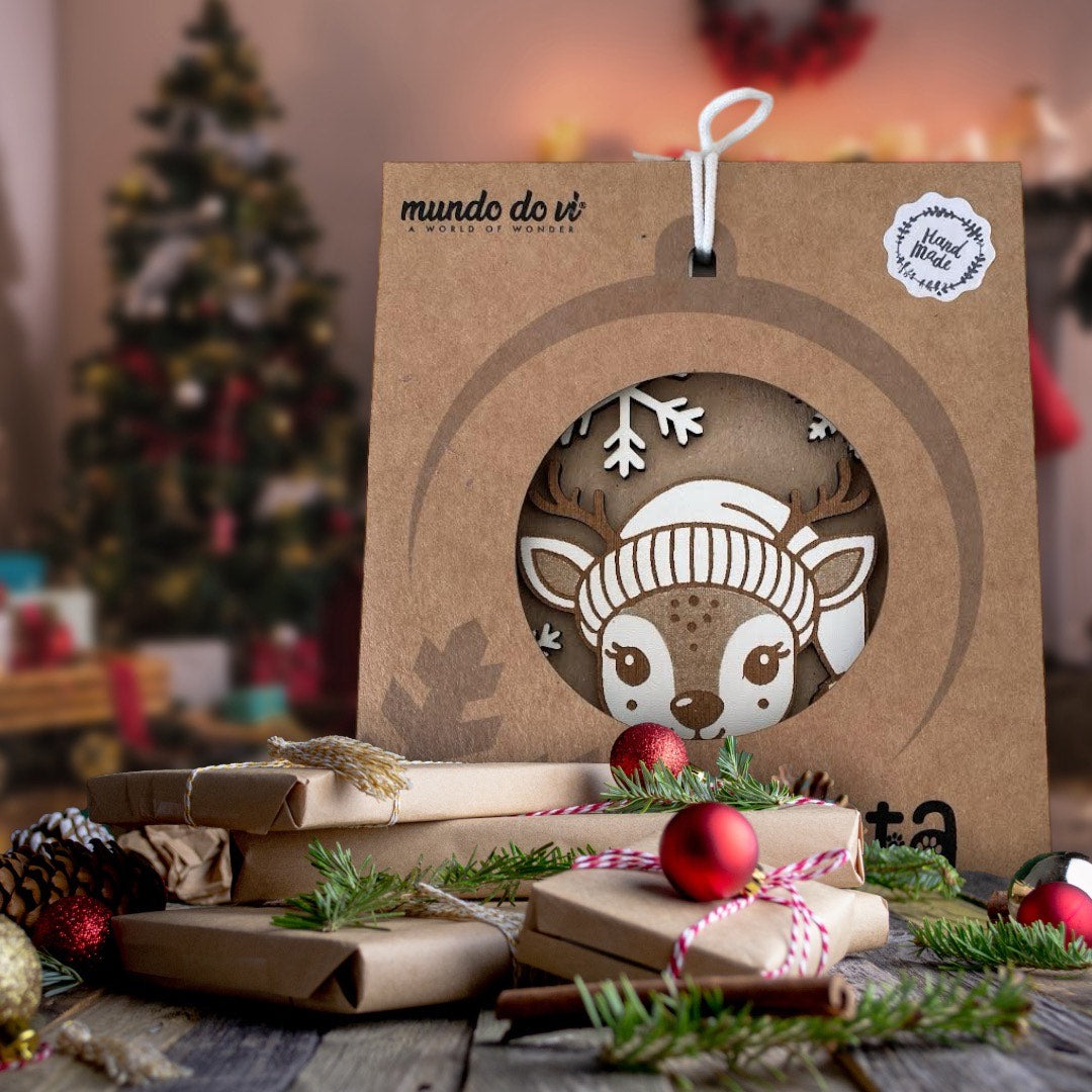 Santa Pata - Bolas decorativas de Natal