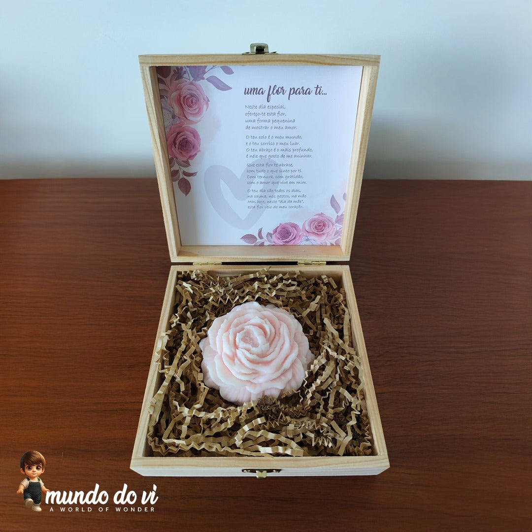 Caixa “Uma Flor Para Ti” — um abraço em forma de presente