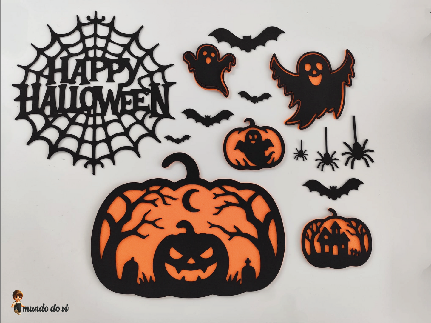 Set de Decoração de Halloween