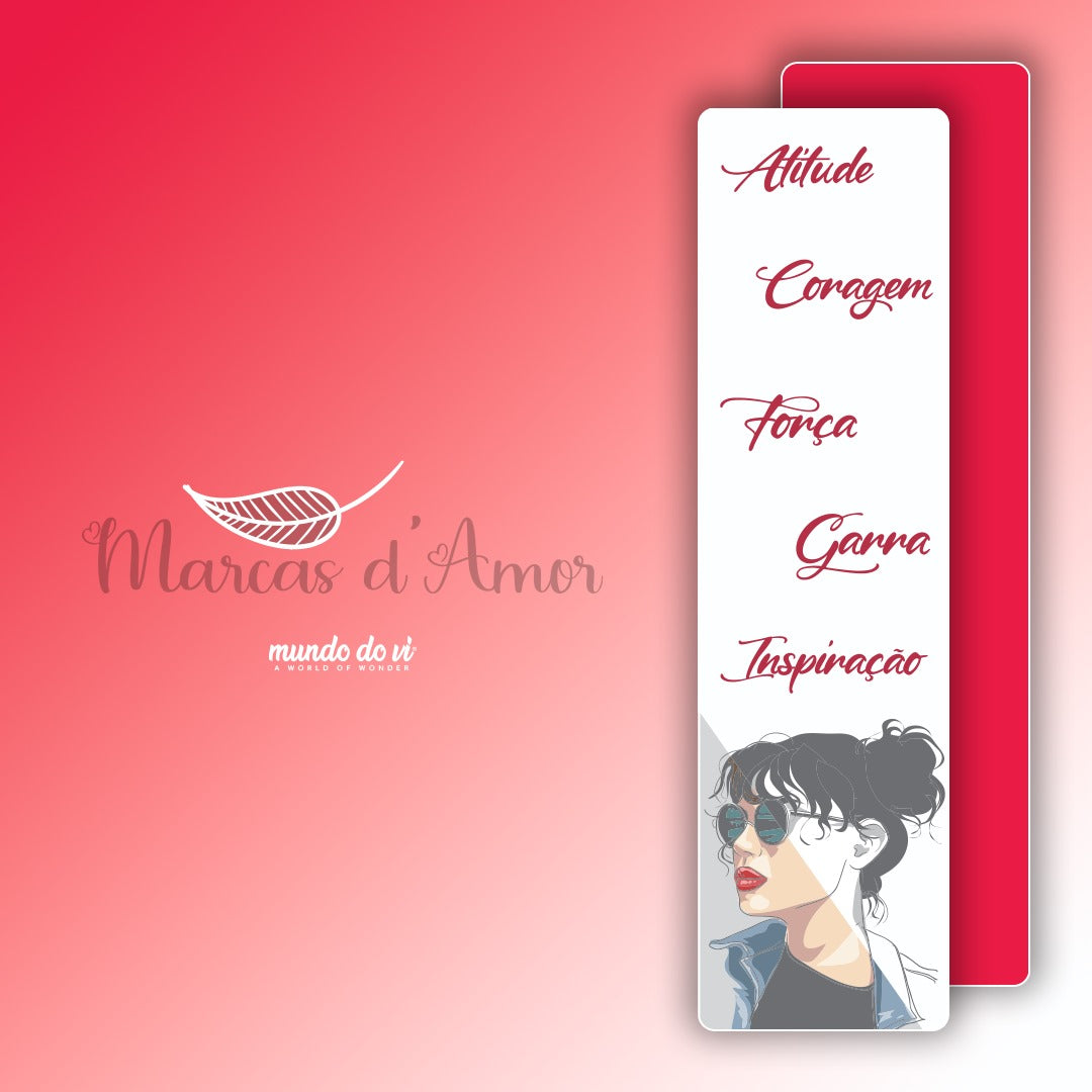 Marcadores de livro - Dia da Mulher