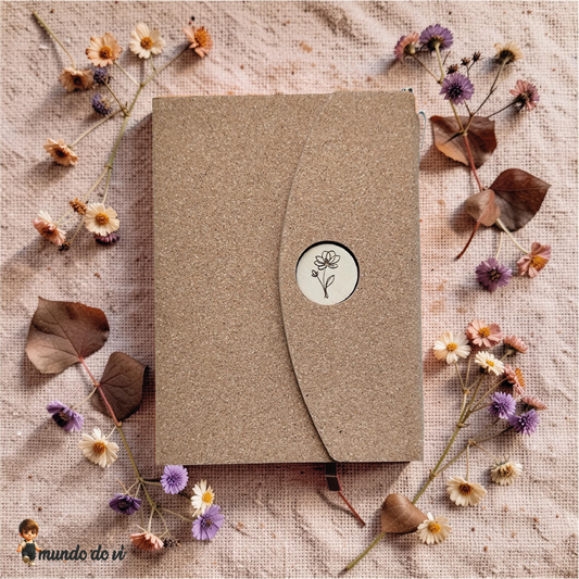 Bloco de Notas em Cortiça — Edição Especial