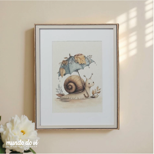 Set de Quadros Outonais (com Moldura)